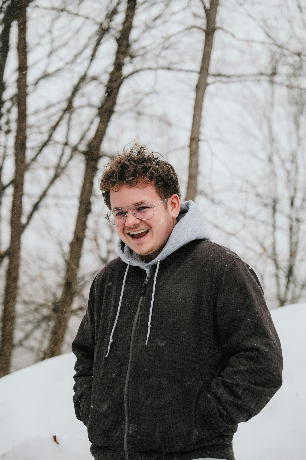 Portrait of a smiling man in his thirties